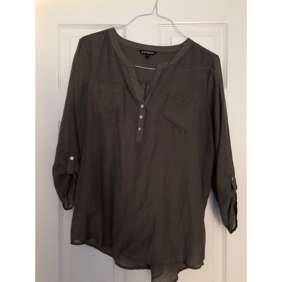 Express Tops - Lightweight military green Express top
